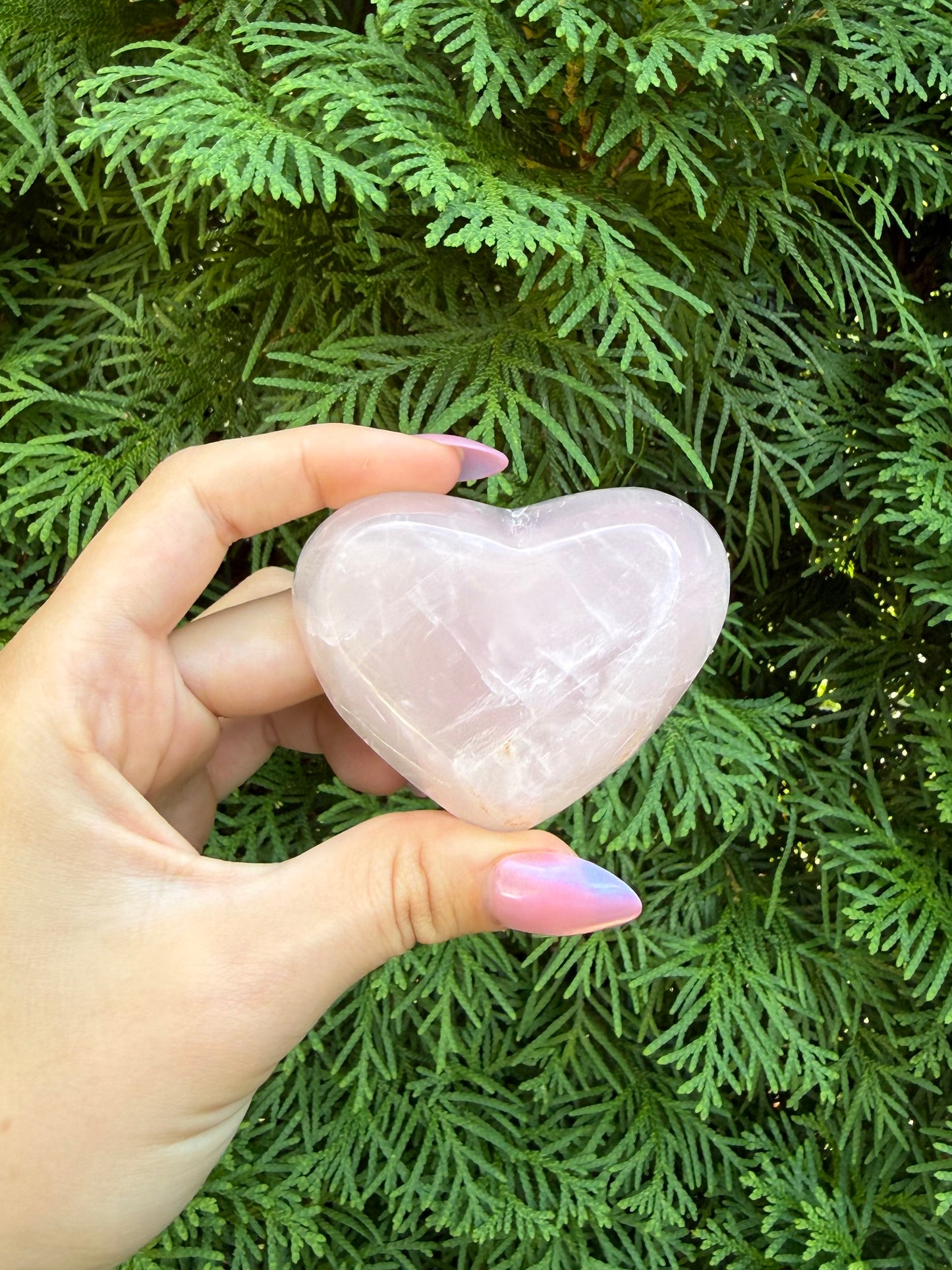 Rose Quartz Heart Bowl (Opt 23)