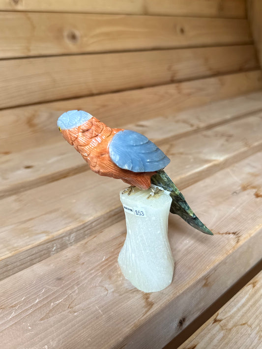 Parrot Bird Carving