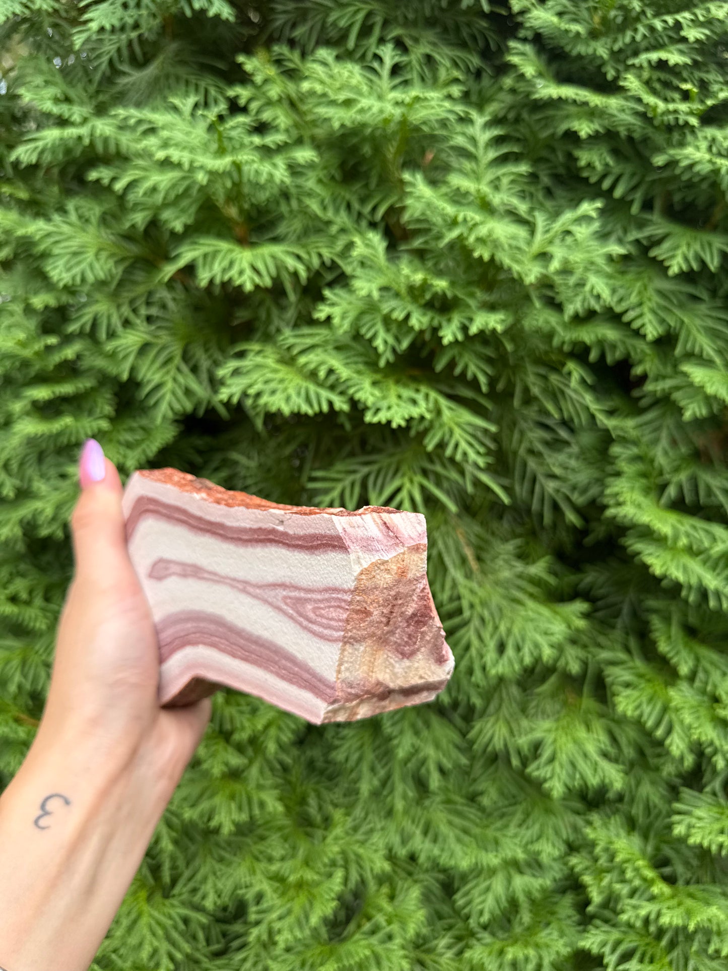 Rainbow Rhyolite Raw Slab (Opt 17)