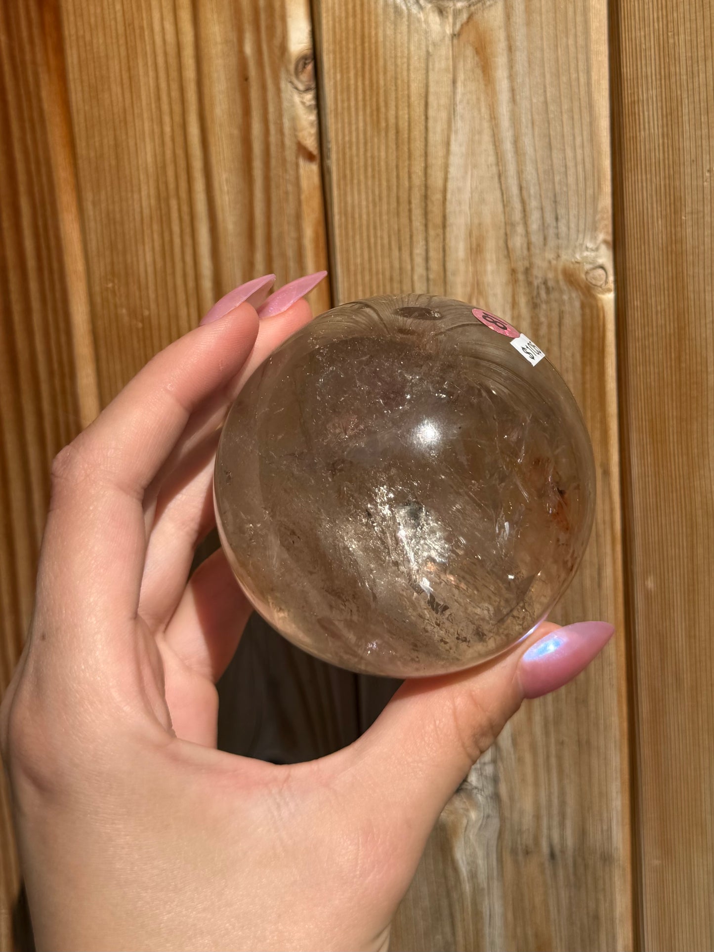 Smoky Quartz Sphere (Opt 81)