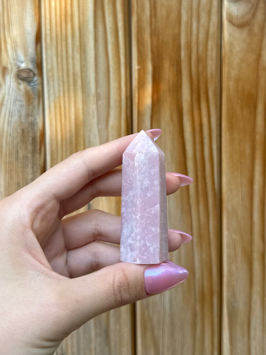 Pink Opal Obelisk Mini Tower (Opt 11)
