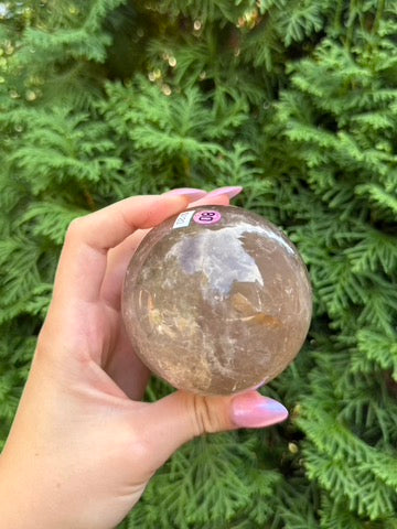 Smoky Quartz Sphere (Opt 80)