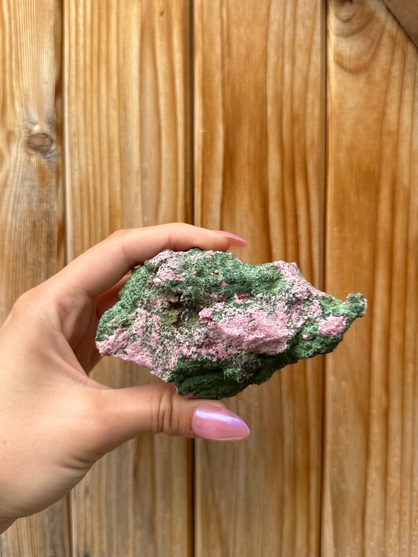 Cobalto Calcite Specimen With Malachite