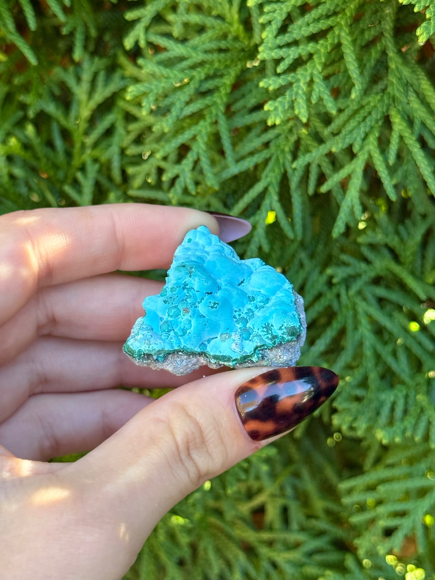 Chrysocolla & Malachite Raw Specimen (Opt 18)