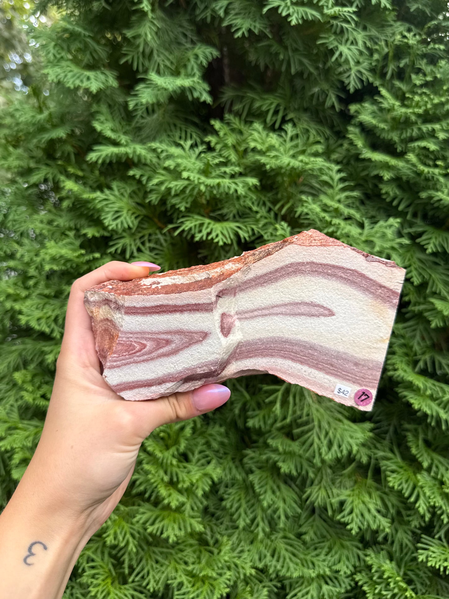 Rainbow Rhyolite Raw Slab (Opt 17)