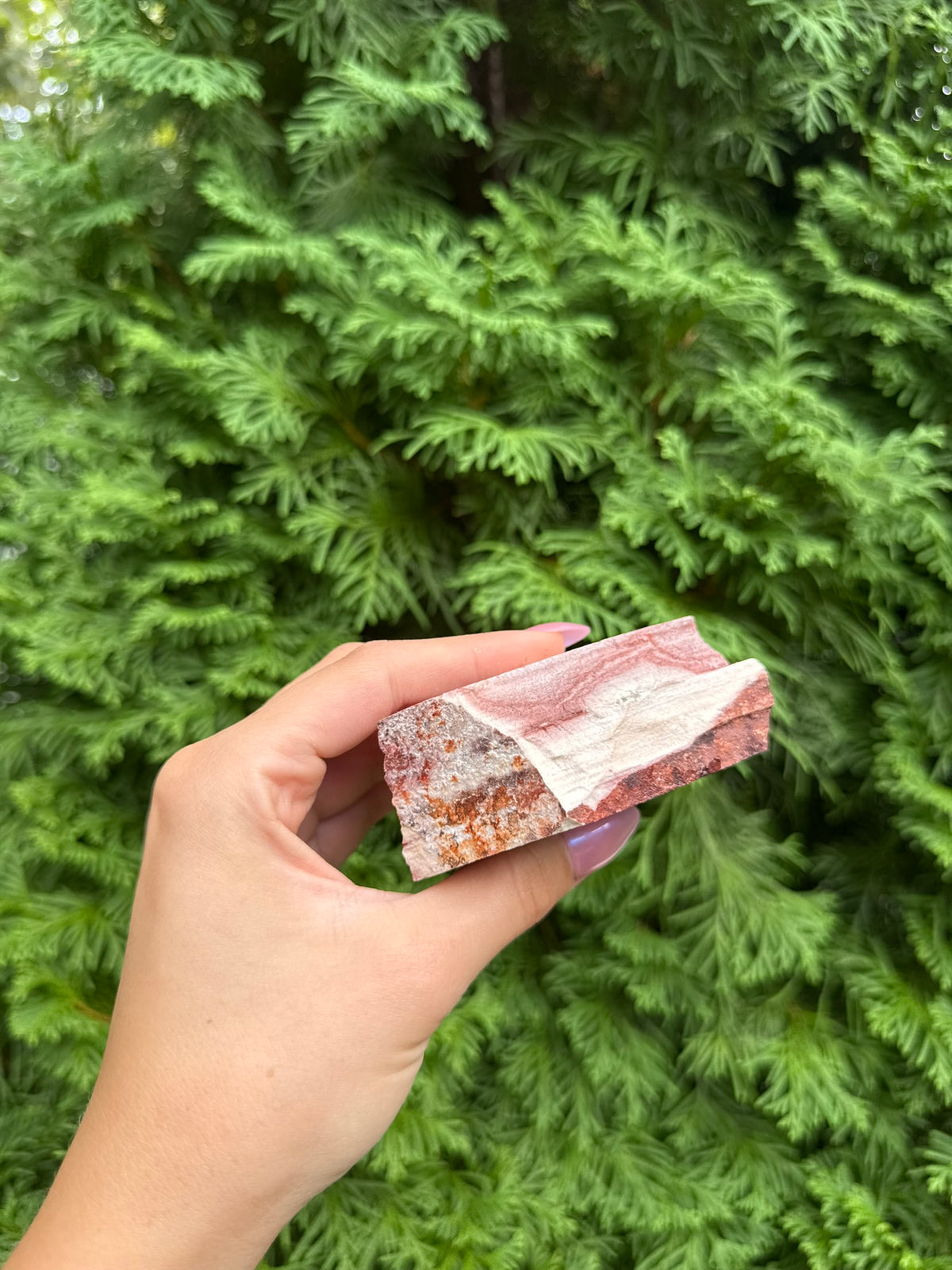 Rainbow Rhyolite Raw Slab (Opt 21)