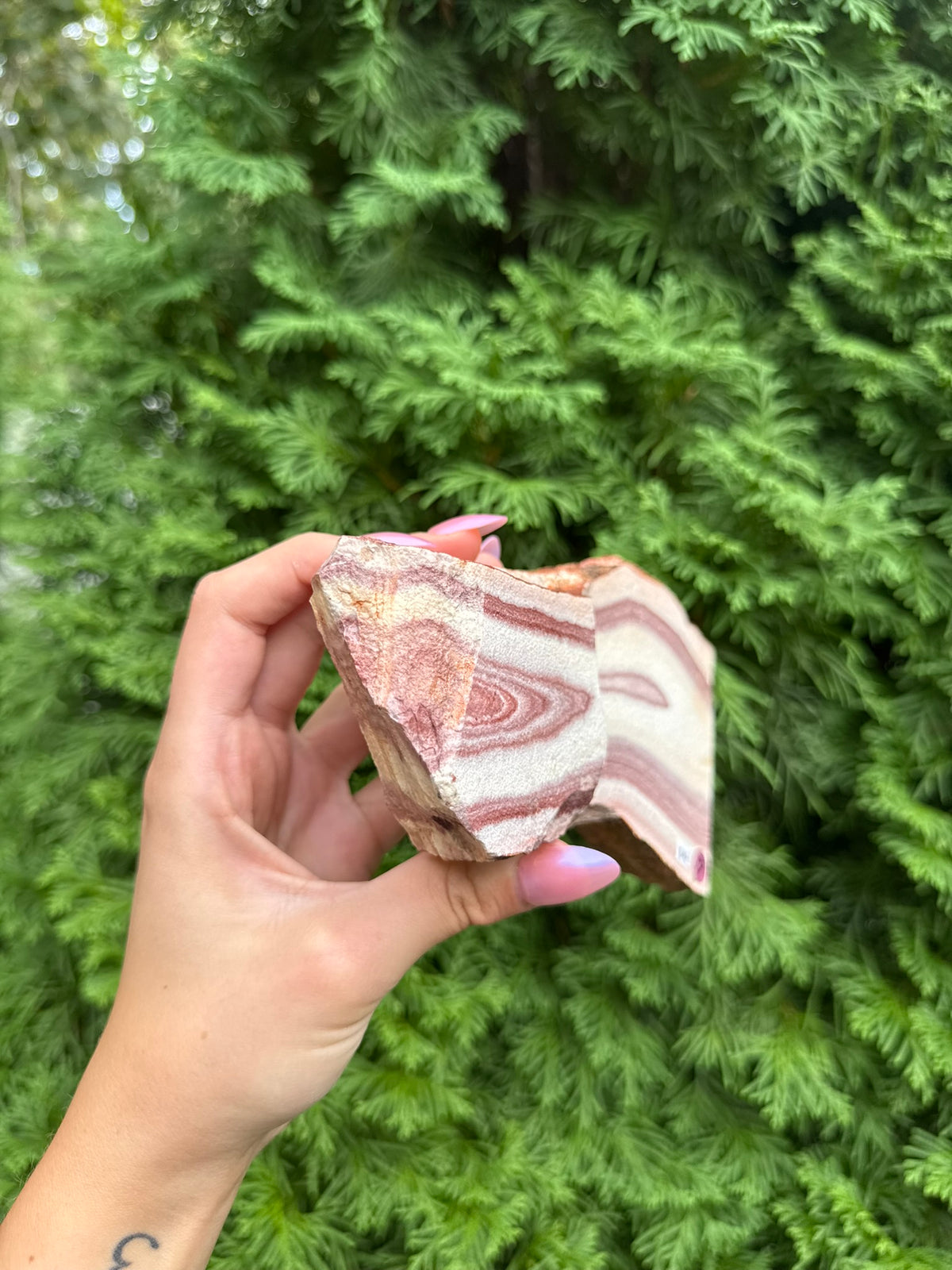 Rainbow Rhyolite Raw Slab (Opt 17)