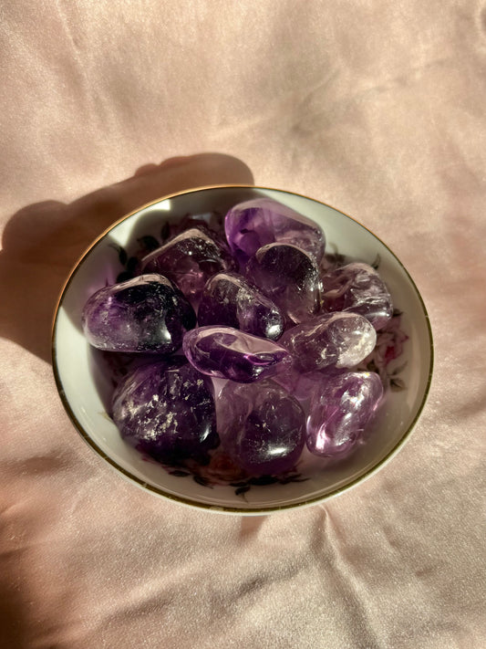 One Amethyst Tumble