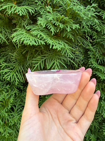 Rose Quartz Heart Bowl (Opt 27)