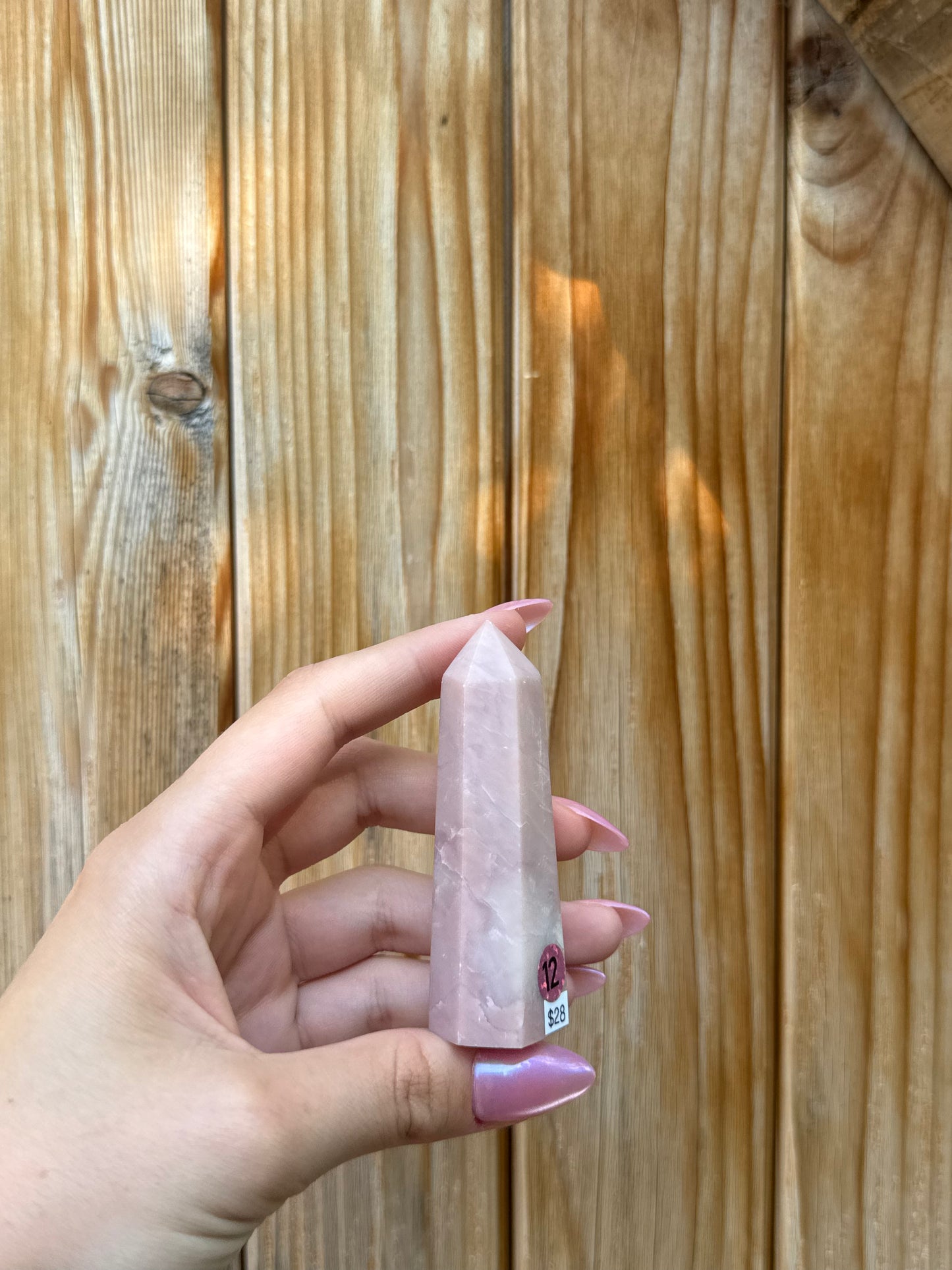 Pink Opal Obelisk Tower (Opt 12)