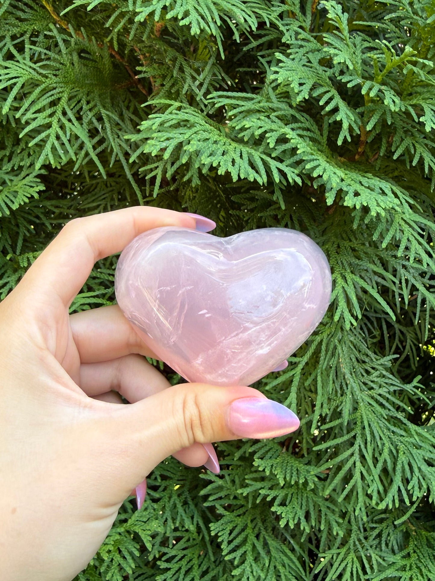 Rose Quartz Heart Bowl (Opt 27)