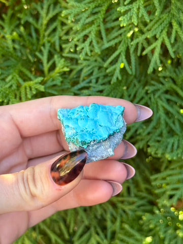 Chrysocolla & Malachite Raw Specimen (Opt 18)