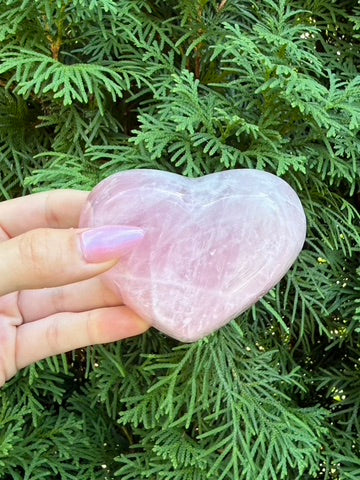 Rose Quartz Heart Bowl (Opt 24)