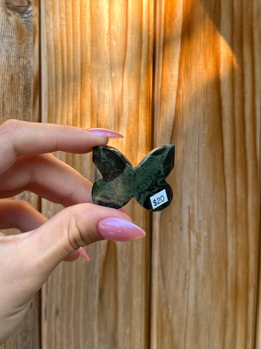 Mini Kambaba Jasper Butterfly