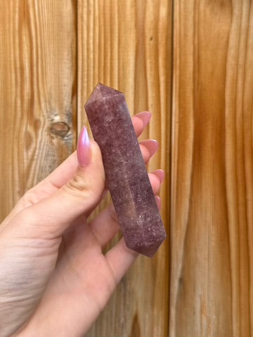 Strawberry Quartz Double-Terminated Point (Opt 69)
