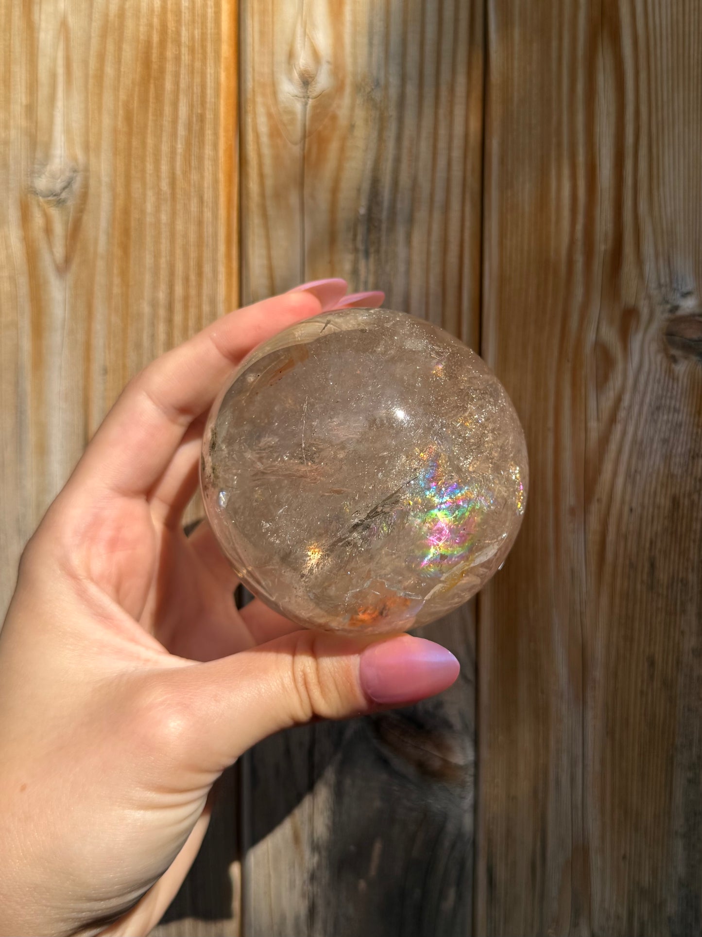 Smoky Quartz Sphere (Opt 81)