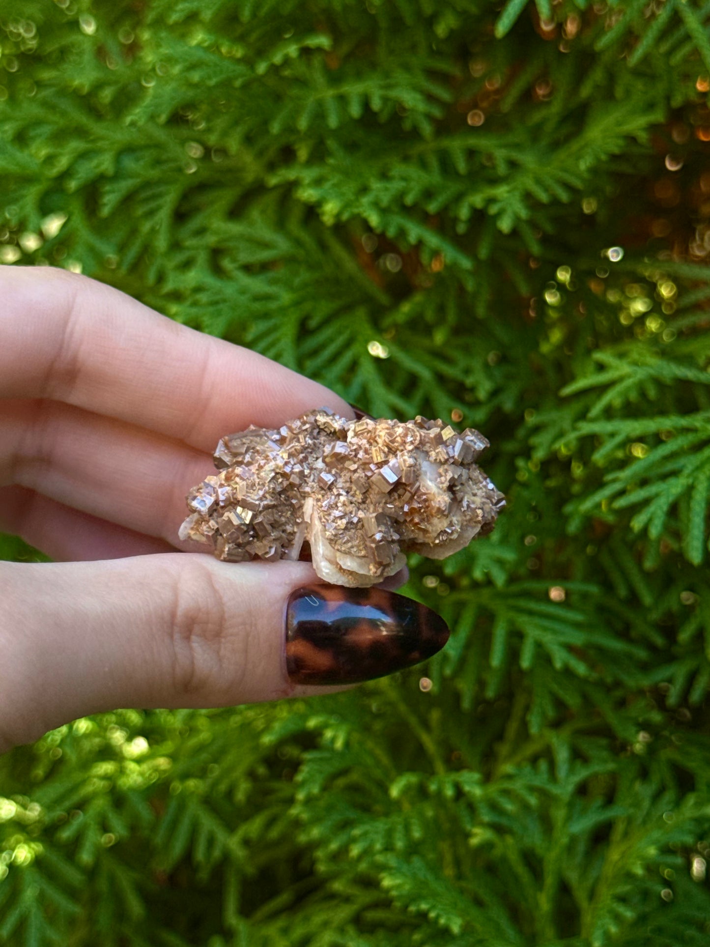 Vanadinite on Barite Specimen