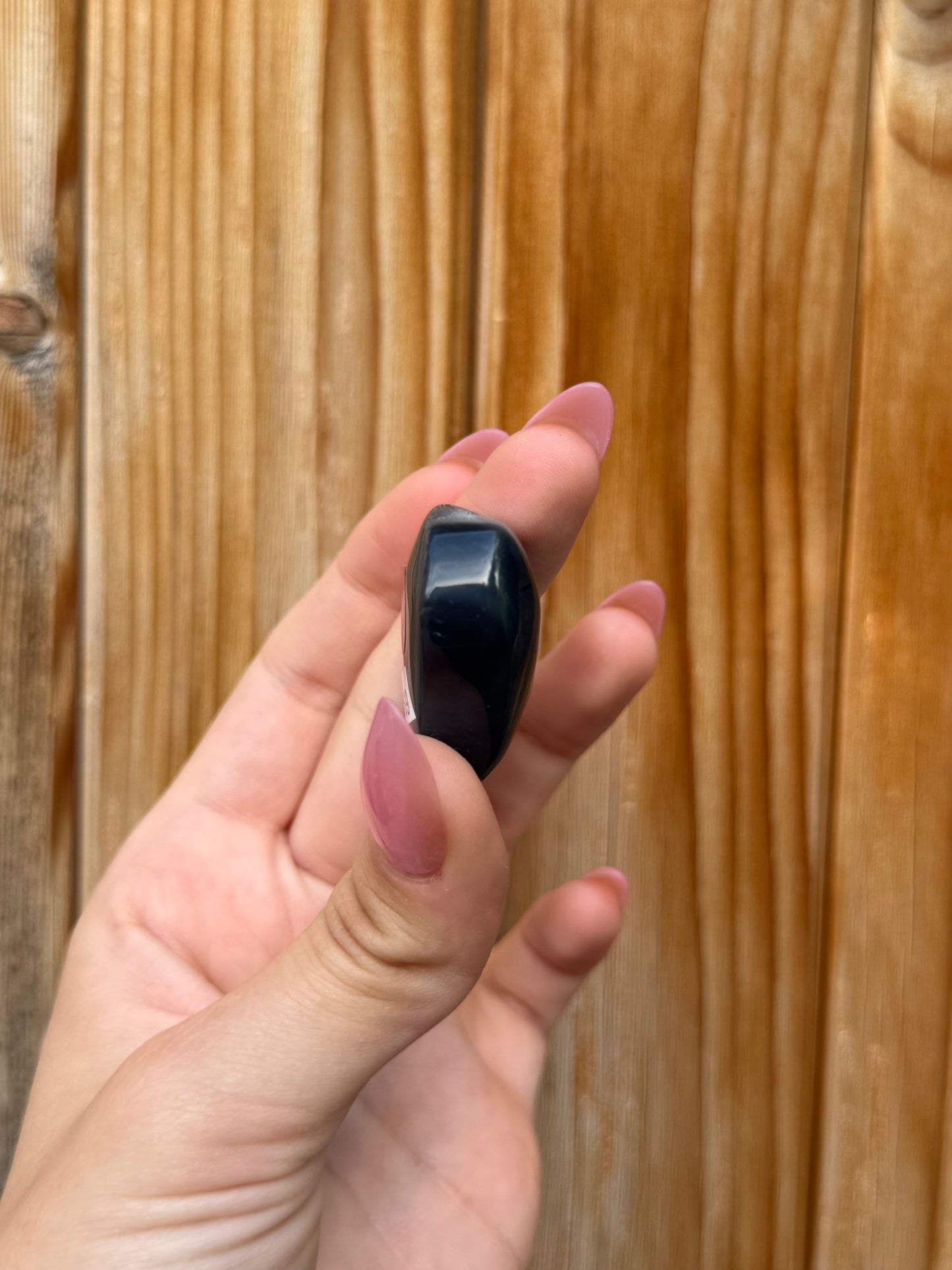 Druzy Onyx Heart (Opt 95)