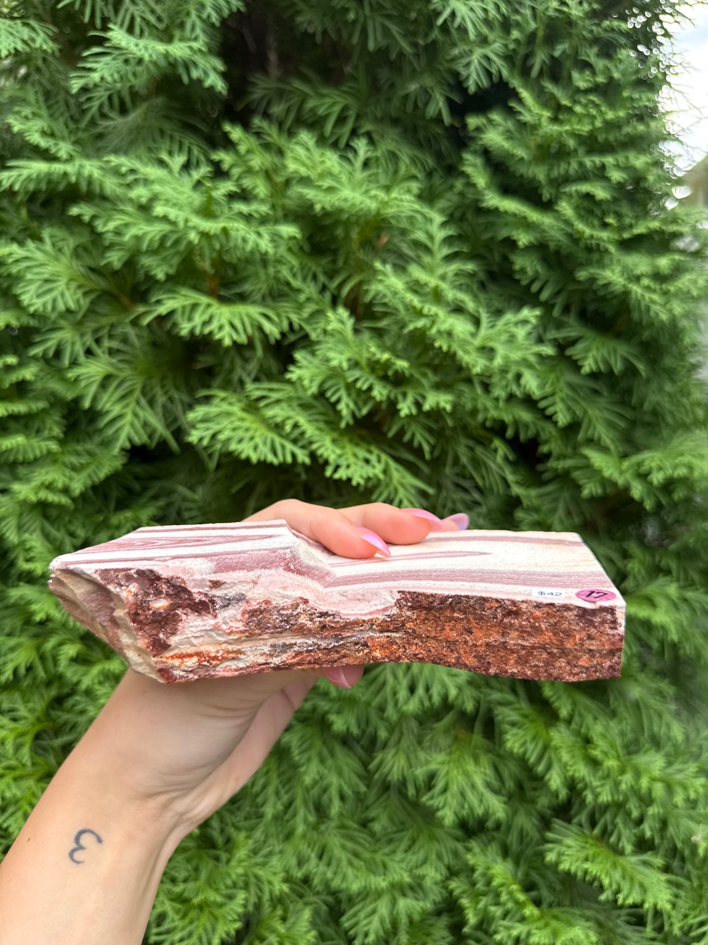 Rainbow Rhyolite Raw Slab (Opt 17)