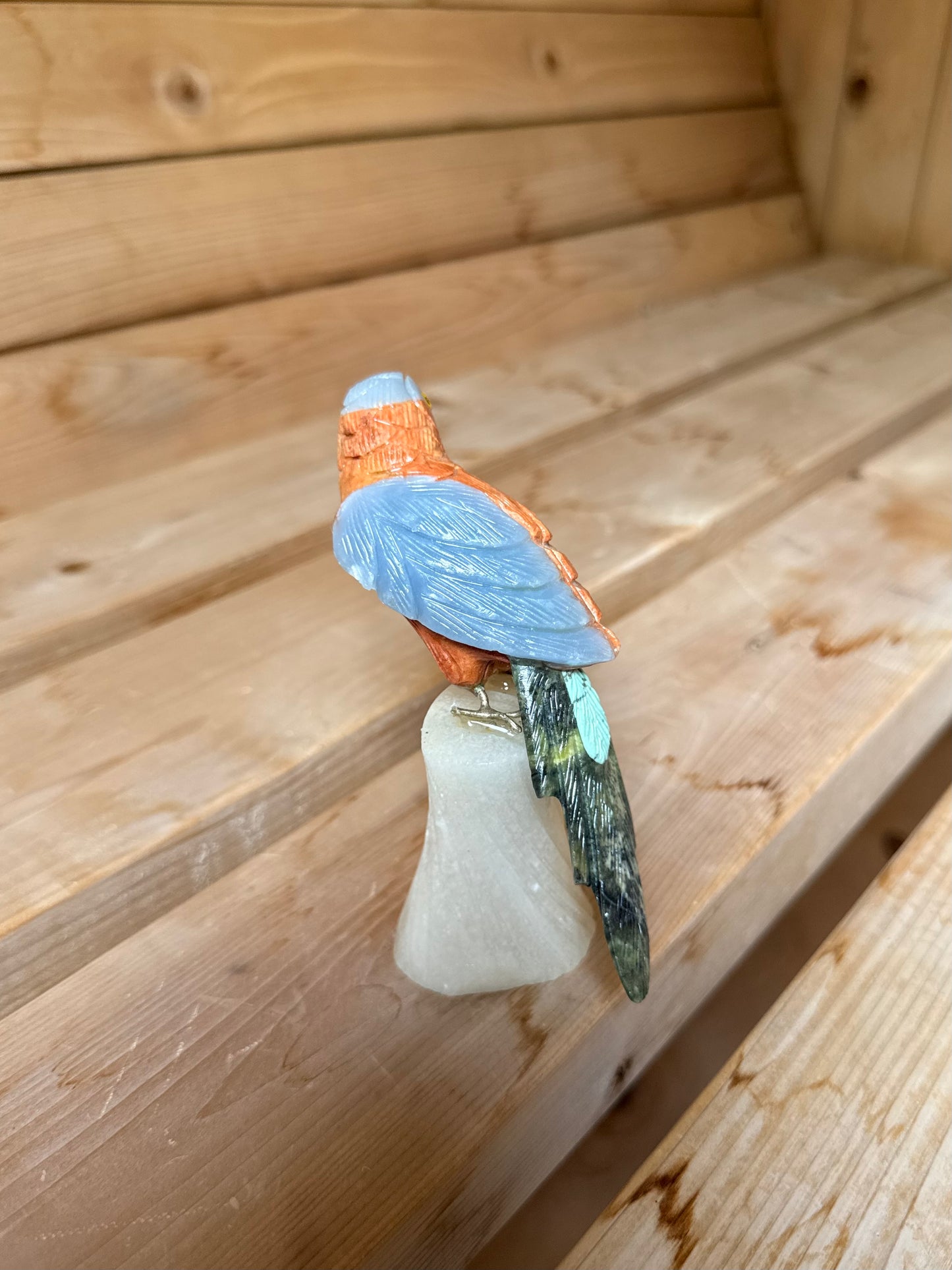 Parrot Bird Carving