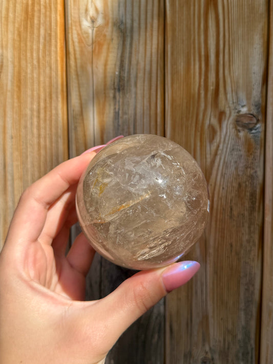 Smoky Quartz Sphere (Opt 80)