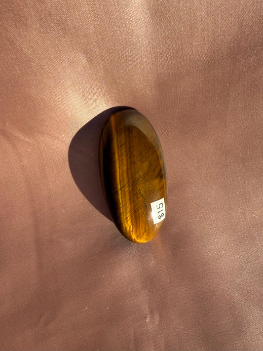 Tiger's Eye Palm Stone (Opt 13)