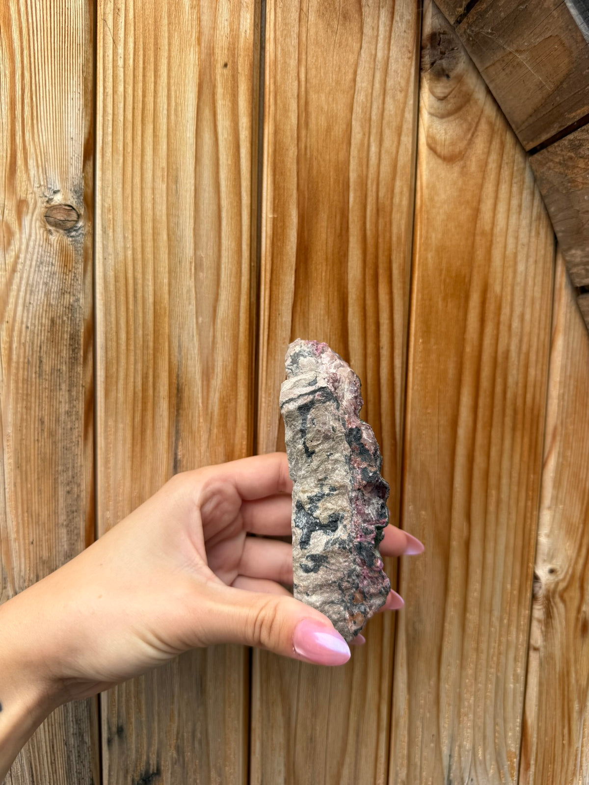 Cobalto Calcite Specimen With Malachite