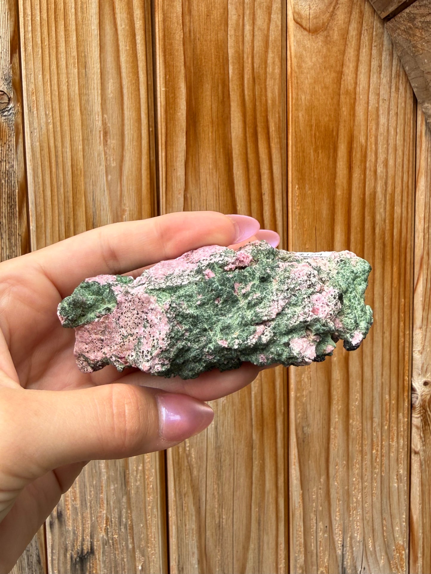Cobalto Calcite Specimen With Malachite
