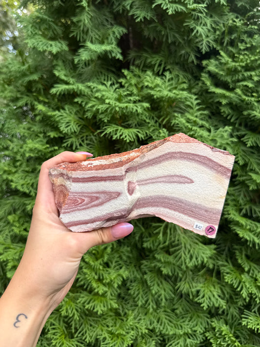 Rainbow Rhyolite Raw Slab (Opt 17)